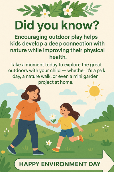 Green Hearts, Happy Kids: How to Spark Your Child’s Love for Nature | Environment Day Tips