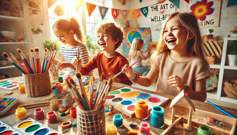 Creative Activities Boost Children's Mental Health